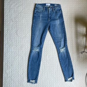 Frame Le High Skinny Jeans